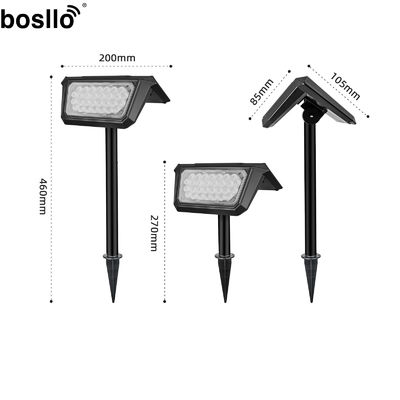 Good price White Light LED Solar Garden Lights 6000K for 8 Hours Lighting online