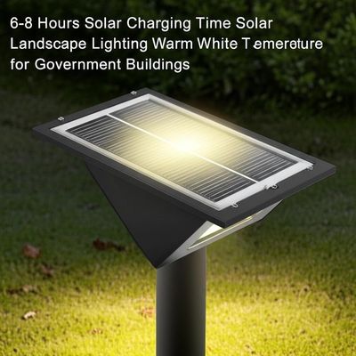 Good price 6-8 Hours Solar Charging Time Solar Landscape Lighting Warm White Color Temperature for Government Buildings online