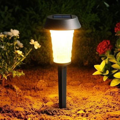 Good price 8-10 Hours Battery Life Solar Garden Lamps Stake Installation Type Warm White Color Temperature online