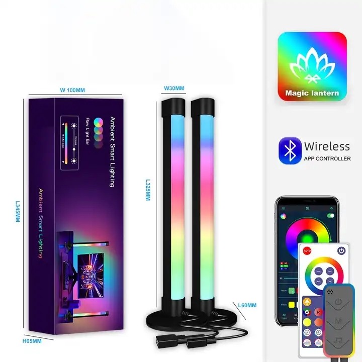 Desktop Ambience Colorful Atmosphere Lights ODM Adjustable Brightness