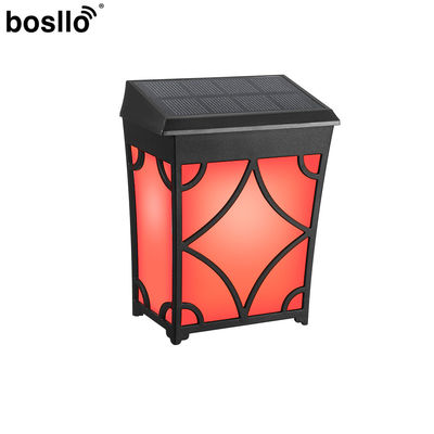 良い価格 アンバー色 RGB LED 屋外照明 1.2V 1300mAh 太陽光発電の壁照明 オンライン