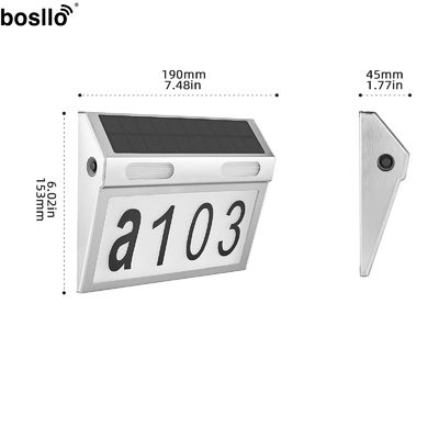良い価格 ステンレス鋼 屋外太陽光ランプ 5V 300MA 装飾太陽光壁灯 オンライン