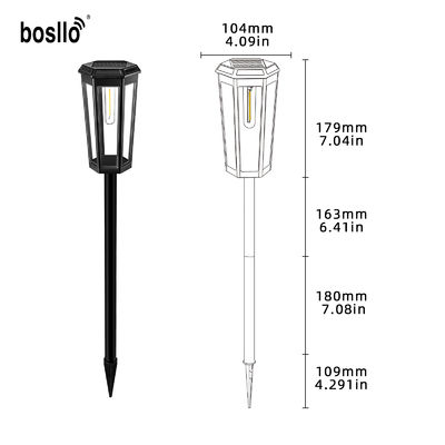 Good price Waterproof Solar Garden Light PC Material LED Lights for Outdoor Parties online