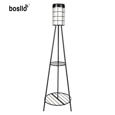 Good price Retro Solar Lights Solar Floor Lights Solar Lantern With Plant Stand USB rechargeable online